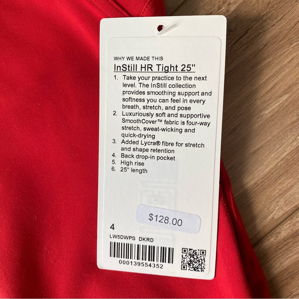 Lululemon Instill High-Rise Tight Pant Legging 25" - Picture 5 of 8